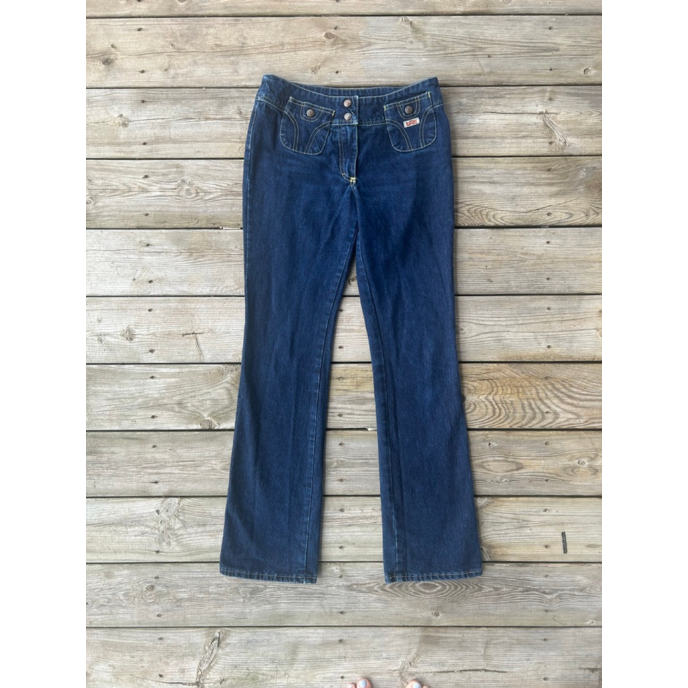 Miss Sixty Dark Blue Flare Jeans